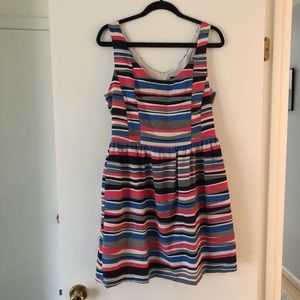 Aqua Multicolor Cocktail Dress